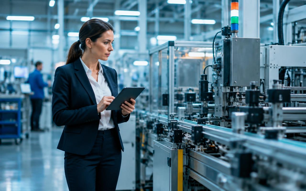 Factory floor compliance inspection